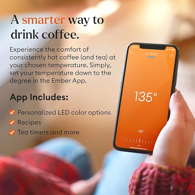 Ember Mug² Temperature Control Smart Mug 14oz - Rose Gold