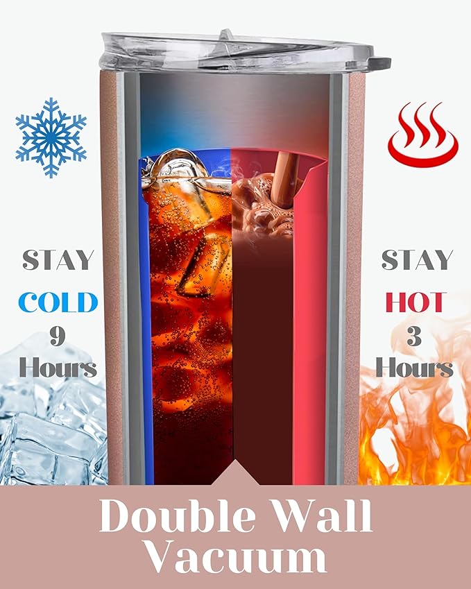 Speech Language Pathology Gifts for Women, Gifts for SLP on National Speech Pathologist Day, Birthday and Chirstmas, 20 oz Insulated Stainless Steel Travel Tumbler - SLP