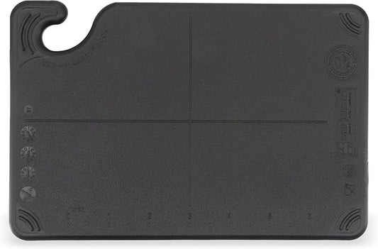 San Jamar CBG6938BK Saf-T-Grip Bar Cutting Board
