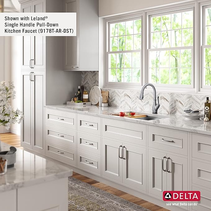 DELTA FAUCET 95B932-32S-SS Lorelai Workstation Kitchen Sink Undermount Stainless Steel Single Bowl with WorkFlow Ledge and Chef’s Kit of 6 Accessories