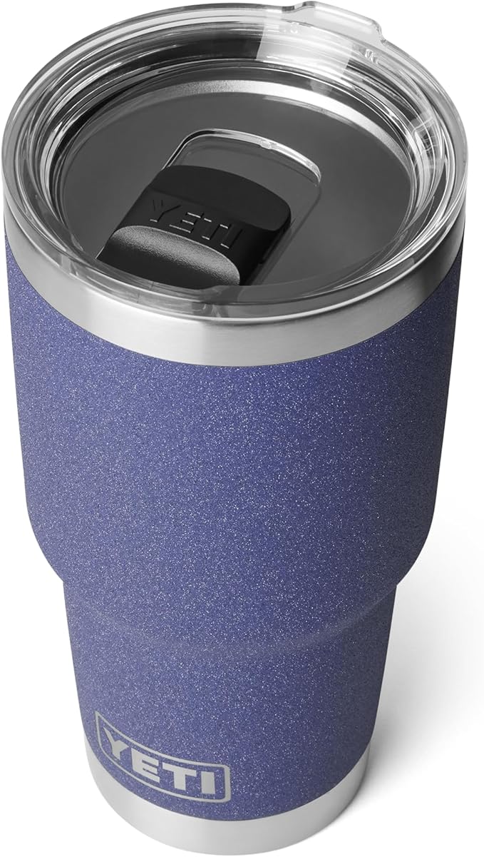 YETI Rambler 30 oz Tumbler, Stainless Steel, Vacuum Insulated with MagSlider Lid, Moon Dust