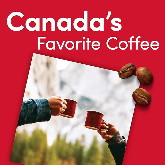 Tim Hortons Decaf, Medium Roast Coffee, Single-Serve K-Cup Pods Compatible with Keurig Brewers, 24ct K-Cups