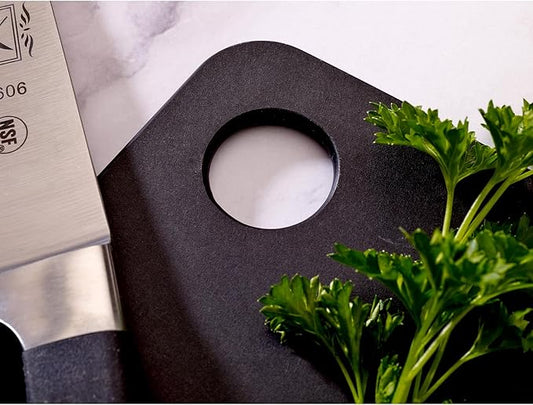 Mercer Culinary Composite Cutting Board-17 1/4" X 11 3/4"-NSF, Black