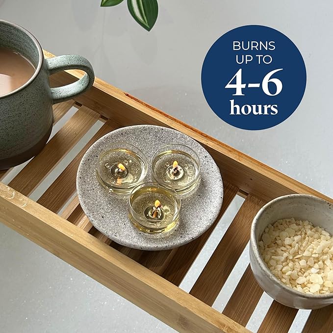 PartyLite Tea Lights Candles, Crisp Linens with Jasmine and Lily Scent, Gift Set of 12, Aromatherapy with up to 4 to 6 Hours Burn Time, Ideal for Home Decor, Holiday Gifting & Celebration