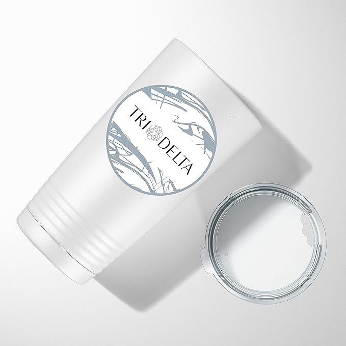 Sorority Stainless Steel Tumbler - 20oz - Ringed Base (#4)