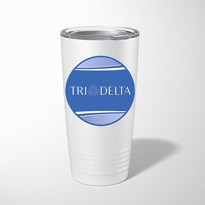 Sorority Stainless Steel Tumbler - 20oz - Ringed Base (#1)