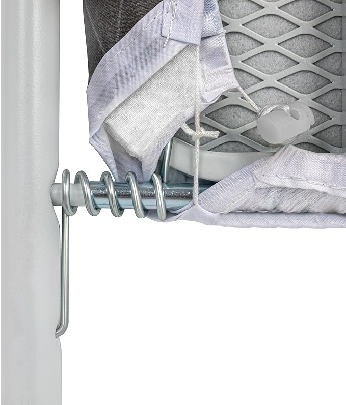 Household Essentials Over The Door Ironing Board, Perfect for Dorms or Small Spaces, White