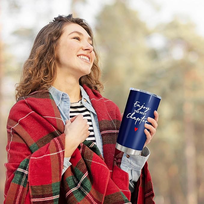 Retirement Gifts for Men Tumbler 20oz, Farewell Gifts for Coworkers, Coworker Leaving Gift for Women/Men, Goodbye/Going Away/New Job/Promotion/New Beginnings Present for Coworkers Friends
