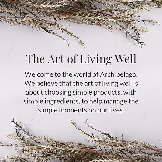 Archipelago Botanicals Scented Candle Hand-Poured Premium Wax, Burns Approx. 60 Hours, Pineapple Ginger, Soy Candle in Glass Jar, 4.5 Inch, 8.6 oz