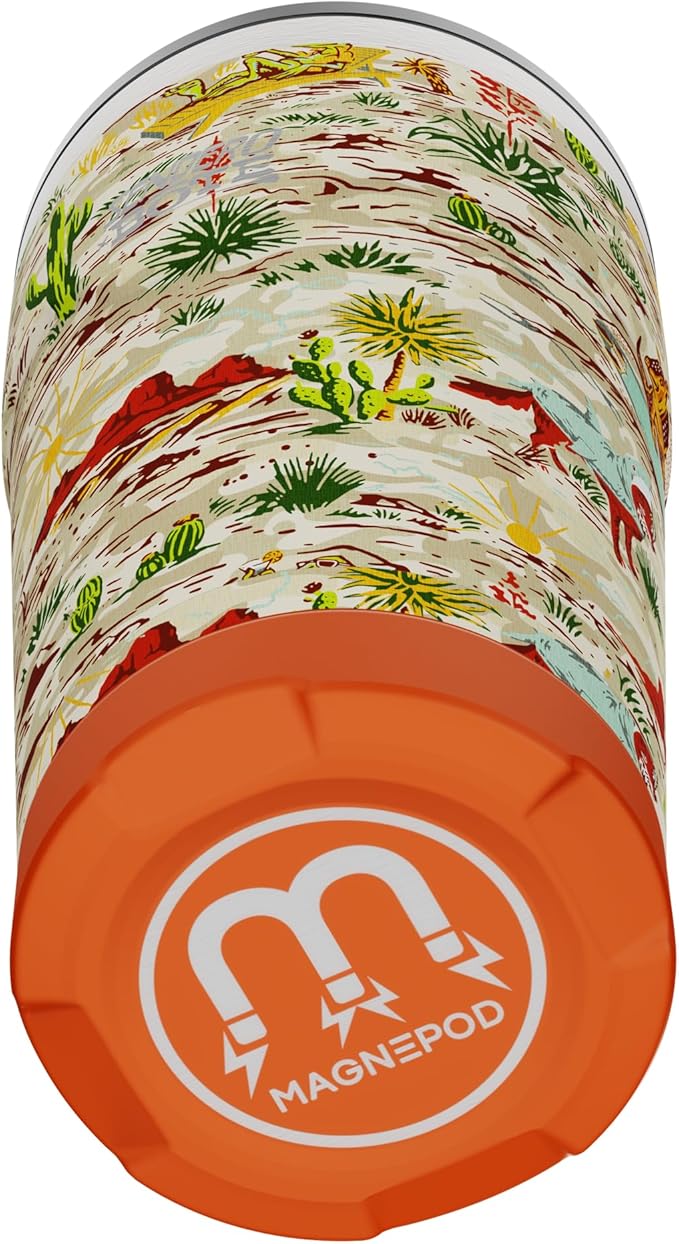 BOTE MagnePod Drinkware Insulated Drink Tumbler includes Lid with Straw Magnetically attaches to Compatible SUPs Kayaks Floats Hangouts 20 oz Multiple Colors