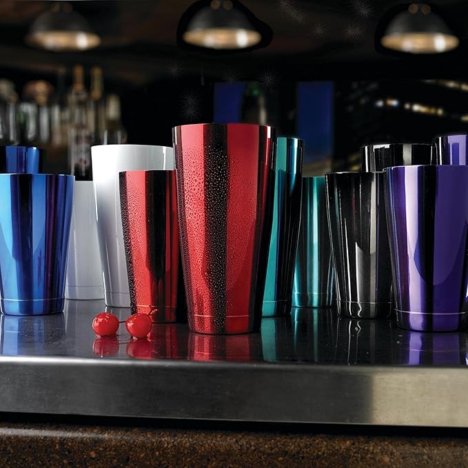 Barfly Cocktail Tin, Large 28 oz (828 ml), Purple