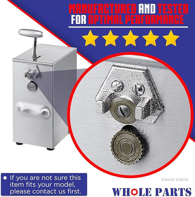 Whole Parts Upgraded Knife and Gear Kit Part# KT2326 - Replacement & Compatible with Some 203 and 266 Electric Can Openers