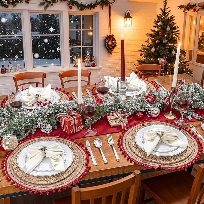 WDF 60PCS Silver Plastic Plates Disposable - Silver Plates Include 30 PCS 10.25inch Dinner Plates and 30PCS 7.5inch Salad Plates for Wedding & Party Christmas