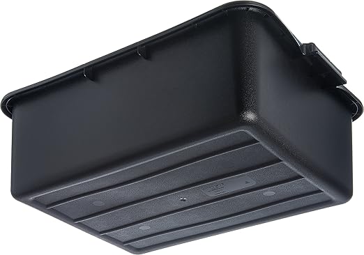 Carlisle FoodService Products 4401103 Comfort Curve Bus / Utility Box, 15 x 20 x 7 Inches (L x W x H), Black, Pack of 12