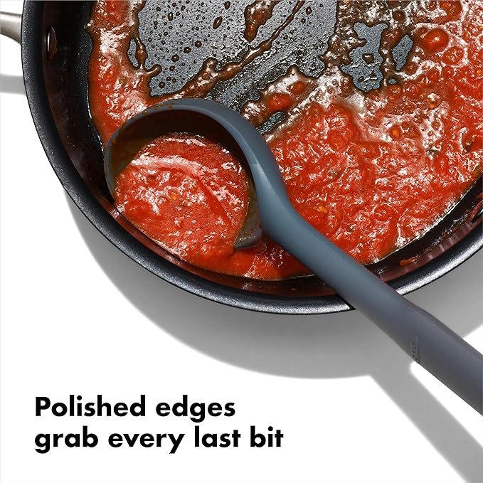 OXO Good Grips 3-Piece Silicone Utensil Set, Gray, One size