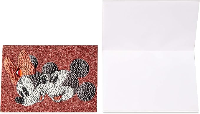 Papyrus Disney Birthday and Blank Card Assortment, Mickey and Minnie Mouse (3-Count)