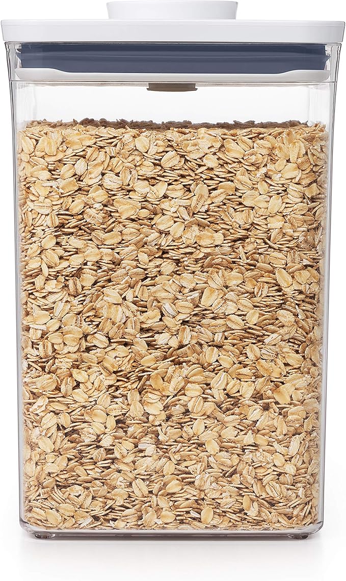 OXO Good Grips POP Container - 4.4 Qt/4.2 L, Airtight Food Storage Containers (Pack of 4)