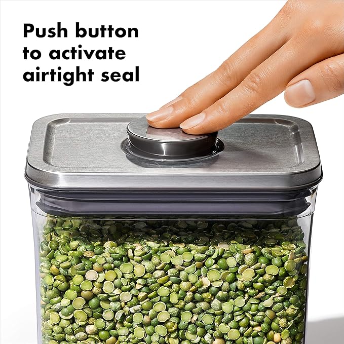 OXO STL POP SMALL SQUARE MINI - 0.4 QT/0.4 L