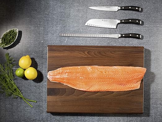 Wüsthof Classic IKON Chef’s Knife, 9-Inch, Black