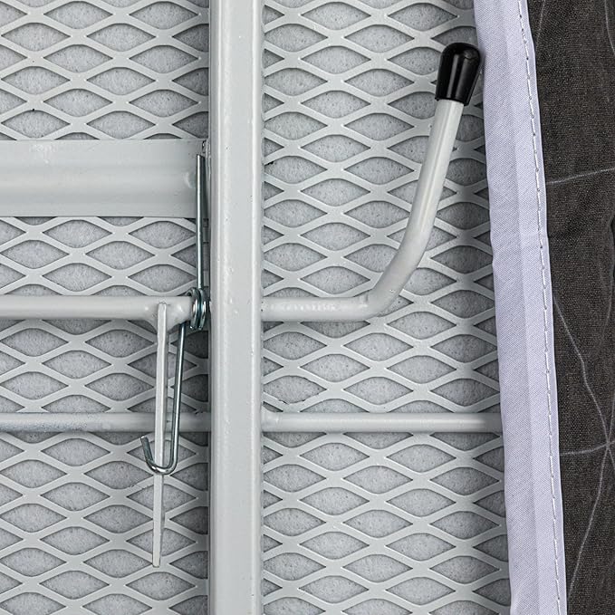 Household Essentials Over The Door Ironing Board, Perfect for Dorms or Small Spaces, White