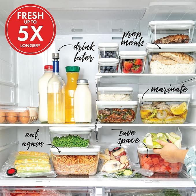 ZWILLING Fresh & Save Glass Airtight Food Storage Container, Meal Prep Container - Small