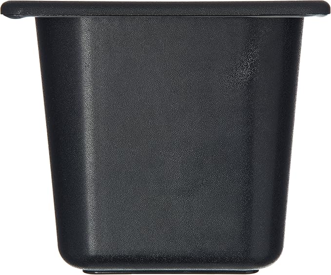 Carlisle CM110403 Coldmaster ABS Sixth-Size Food Pan, 6.84 x 6.25 x 5.91", Black