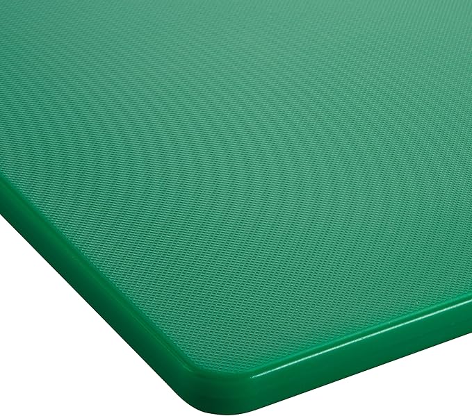 Winco Cutting Board, 12 by 18 by 1/2-Inch, Green