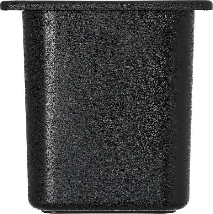Carlisle FoodService Products CM110503 Coldmaster ABS High Capacity Sixth Size Food Pan, 1.70 qt Capacity, 6-7/8" Length x 6-1/4" Width x 6-3/8" Height, Black