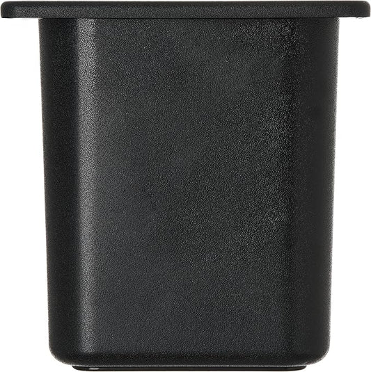 Carlisle FoodService Products CM110503 Coldmaster ABS High Capacity Sixth Size Food Pan, 1.70 qt Capacity, 6-7/8" Length x 6-1/4" Width x 6-3/8" Height, Black